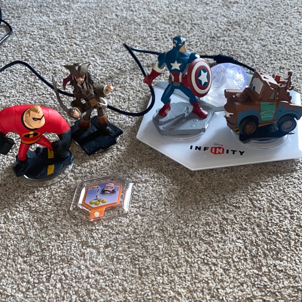 Infinity wii characters